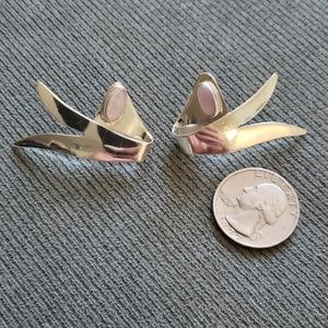 Unique vintage sterling earrings